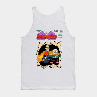 Mermaid Man and Barnacle Boy Comic Tank Top